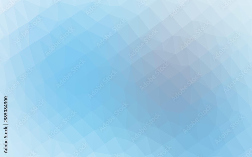 Light BLUE vector abstract mosaic backdrop. Light BLUE vector abstract mosaic backdrop.