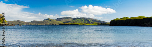 Fotografia, Obraz Isle of Canna in Scotland is the westernmost of the Small Isles archipelago, in