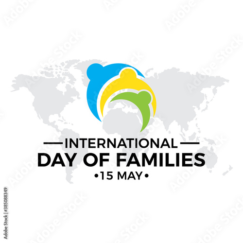 Free Download International Day Of Families template vector. - GFXLoad