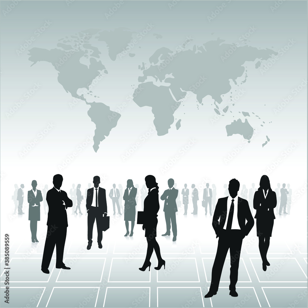 Group of working people diversity, diverse business men and business women standing on white background. Vector illustration of flat design people characters. Group of working people diversity, diverse business men and business women standing on white background. Vector illustration of flat design people characters.