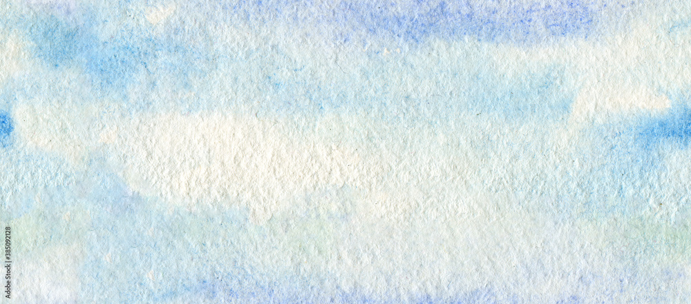 Obraz premium Hand Painted absract seamless clouds