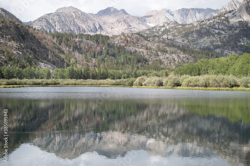 Reflection of Lake in California High Sierra