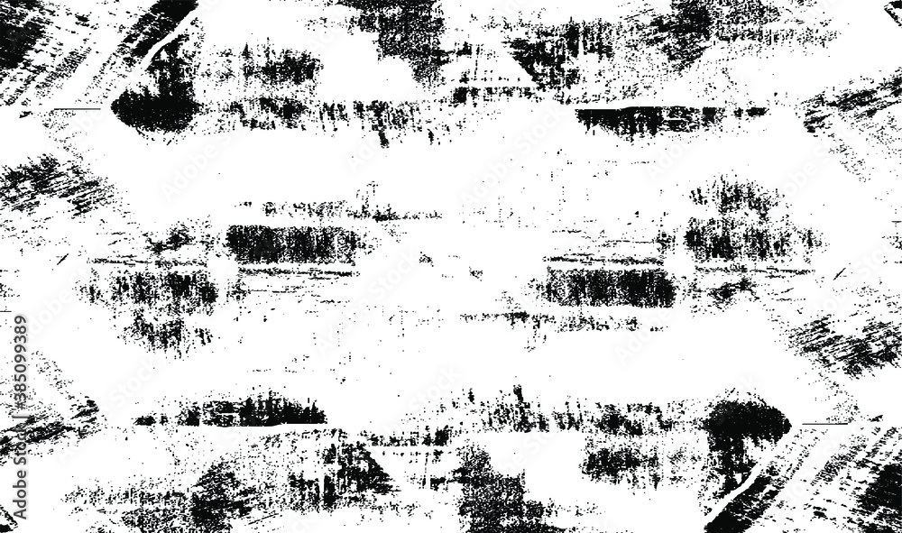 Fototapeta premium Rough black and white texture vector. Distressed overlay texture. Grunge background. Abstract textured effect. Vector Illustration. Black isolated on white background. EPS10