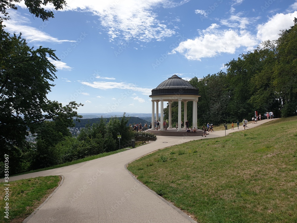 gazebo in the garden