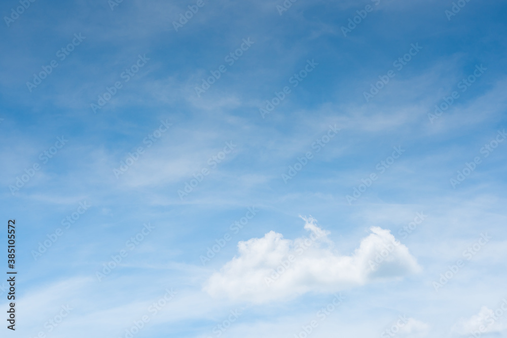 Fototapeta premium blue sky and clouds background