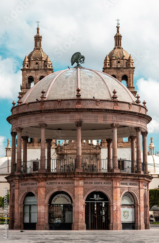 plaza de armas de durango capital, durango, mexico photo
