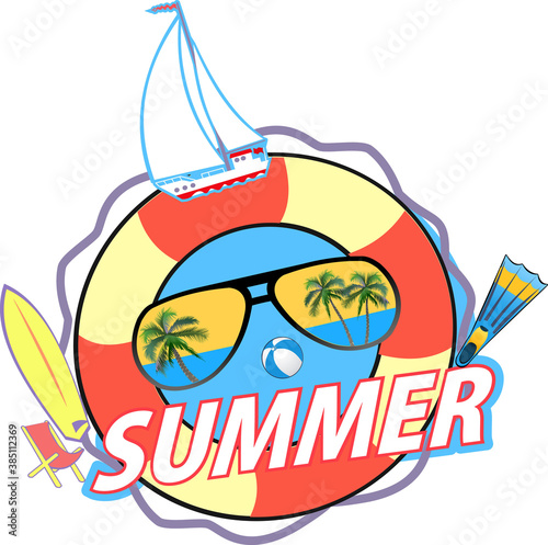 Summer sunny day