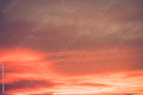 Beautiful sunset sky background © pushish images