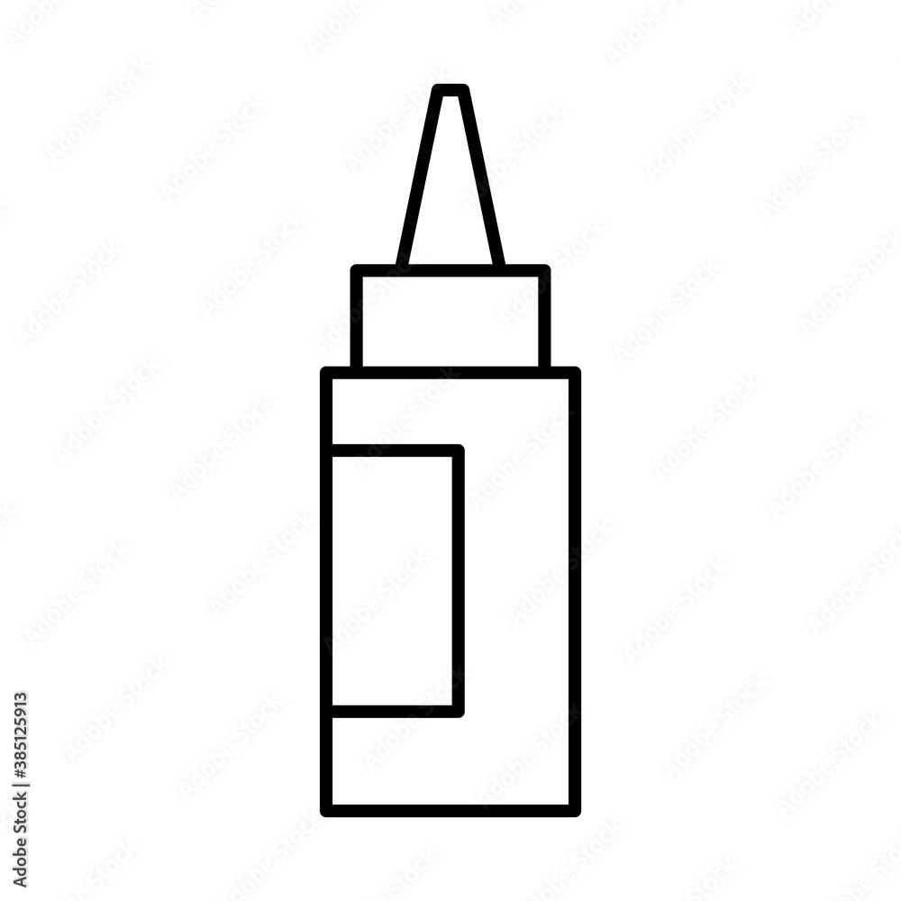 dropper line style icon design of Medical care health and emergency theme Vector illustration dropper line style icon design of Medical care health and emergency theme Vector illustration