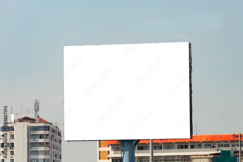 Obraz premium Blank billboard for new advertisement
