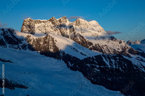 Swiss alps at sunrise