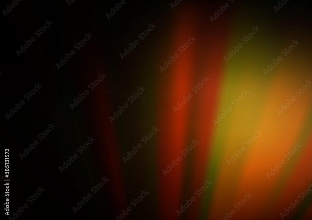 Dark Orange vector abstract blurred pattern. Dark Orange vector abstract blurred pattern.