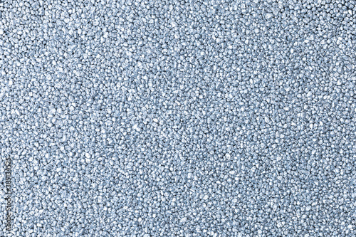 heap of small silver nuggets background