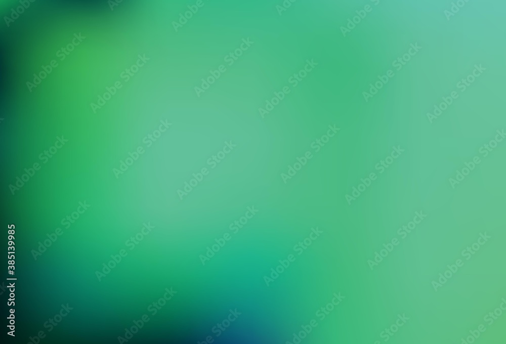 Light Green vector blurred background. Light Green vector blurred background.