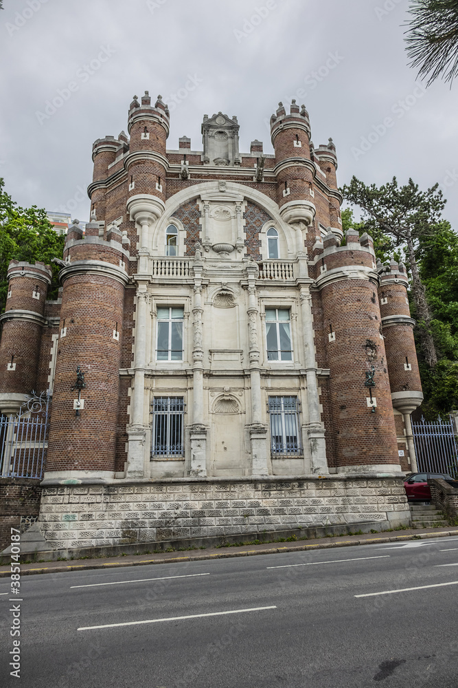 Le Havre Gadelles castle Villa des Gadelles built around 1880s