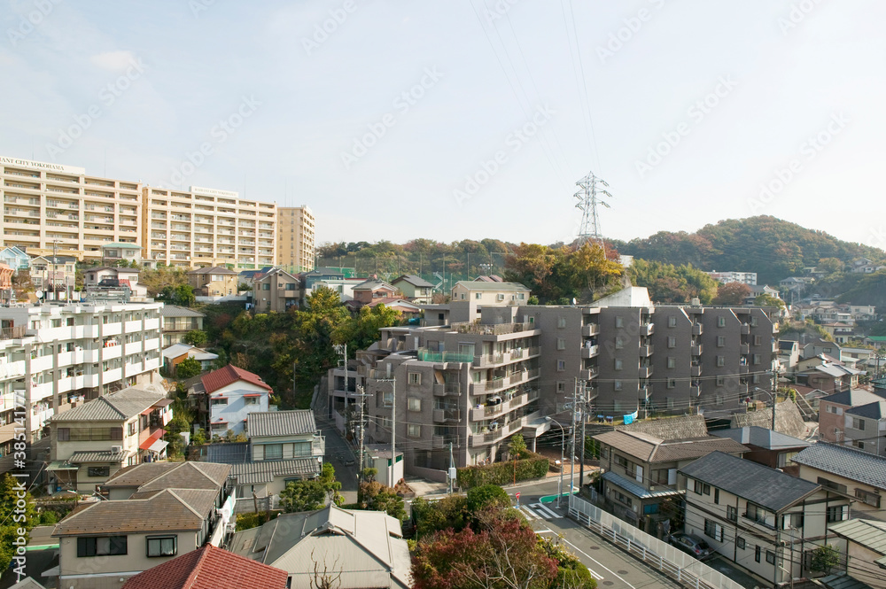 Fototapeta premium マンションから見た風景