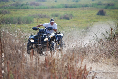 person riding a motorcycle