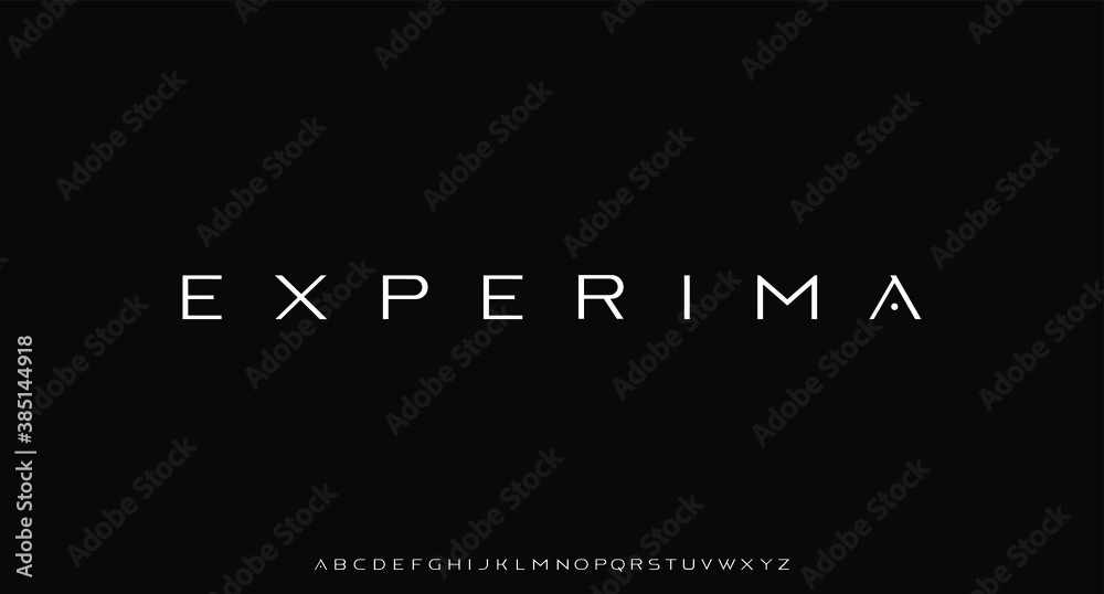 luxury modern font alphabetical vector set luxury modern font alphabetical vector set