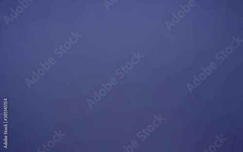 Dark BLUE vector low poly layout.