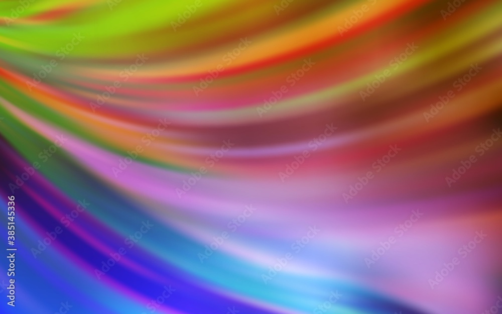 Fototapeta premium Light Pink, Yellow vector blurred background.