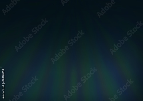 Dark BLUE vector blurred and colored background.