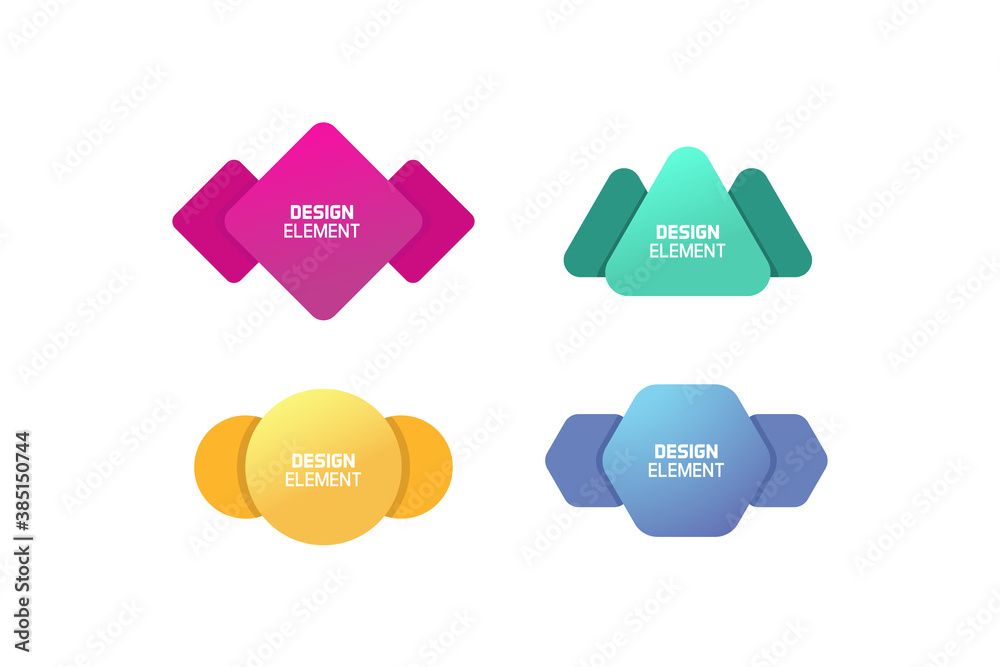 Geometric graphic design elements. Vector shapes with abstract geometric lines for text. Template for usage in presentations, web design, websites, magazines, labels, marketing and business Geometric graphic design elements. Vector shapes with abstract geometric lines for text. Template for usage in presentations, web design, websites, magazines, labels, marketing and business