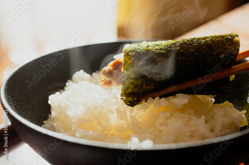 納豆ご飯