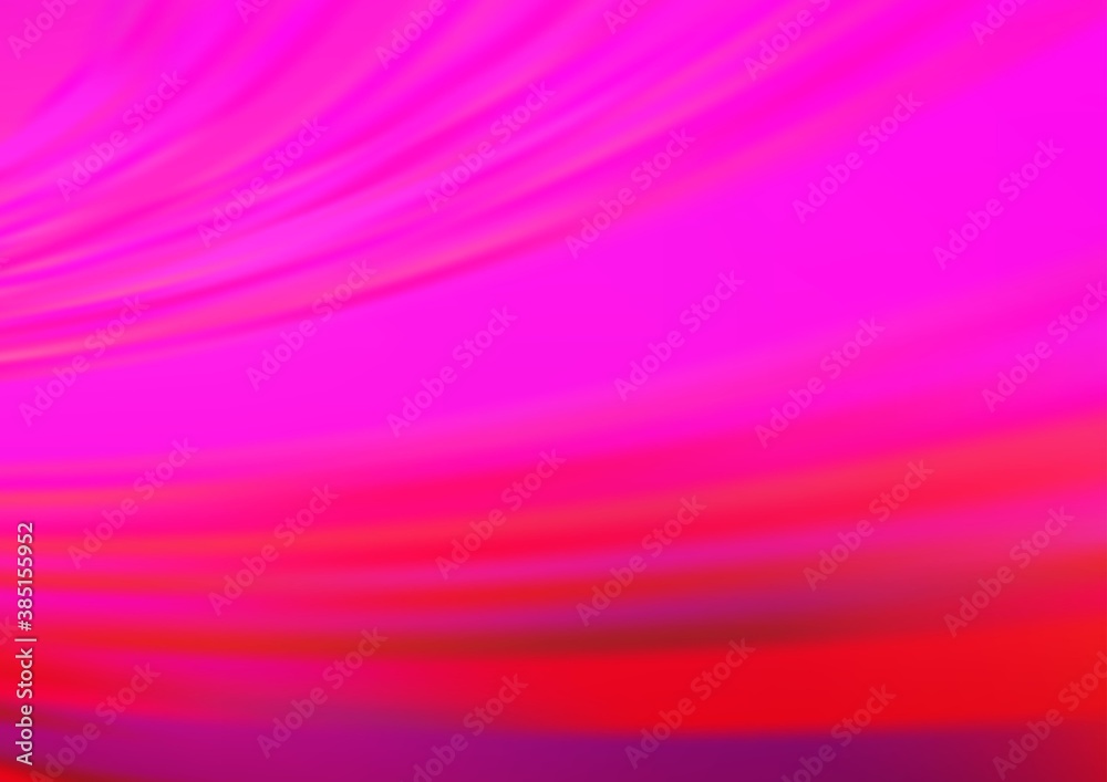 Light Pink vector glossy abstract template. Light Pink vector glossy abstract template.