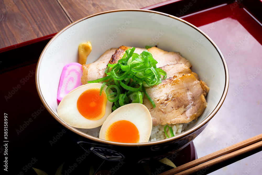 炙りチャーシュー丼 炙りチャーシュー丼
