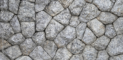 Texture of stone wall for background.