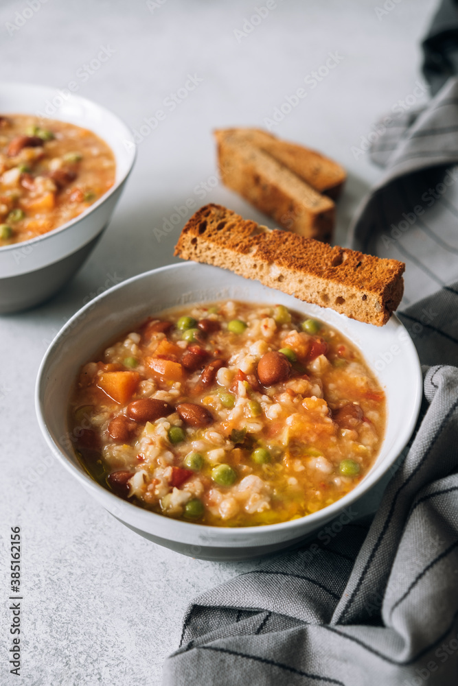 Homemade minestrone Homemade minestrone