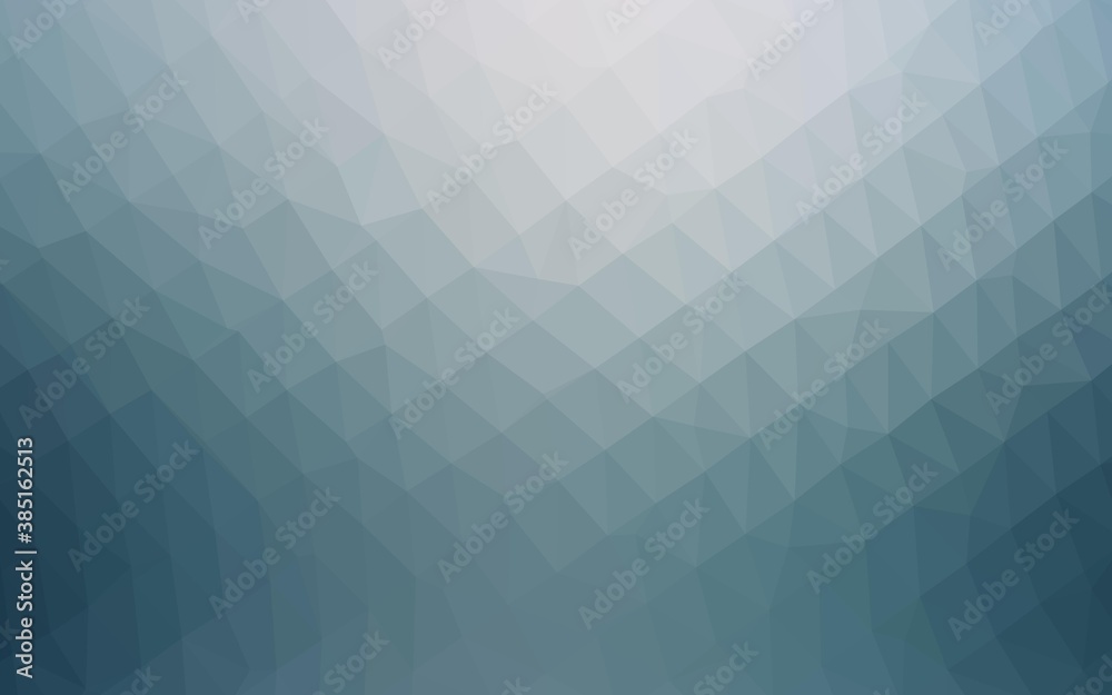 Light BLUE vector low poly cover. Light BLUE vector low poly cover.