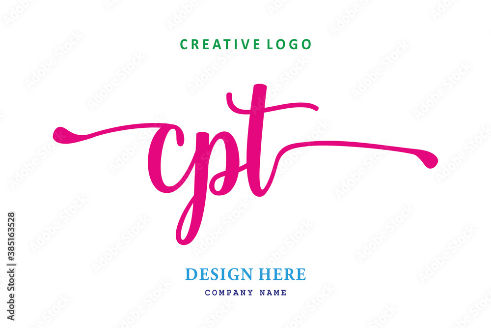 simple CPT letter arrangement logo is easy to understand, simple and authoritative simple CPT letter arrangement logo is easy to understand, simple and authoritative