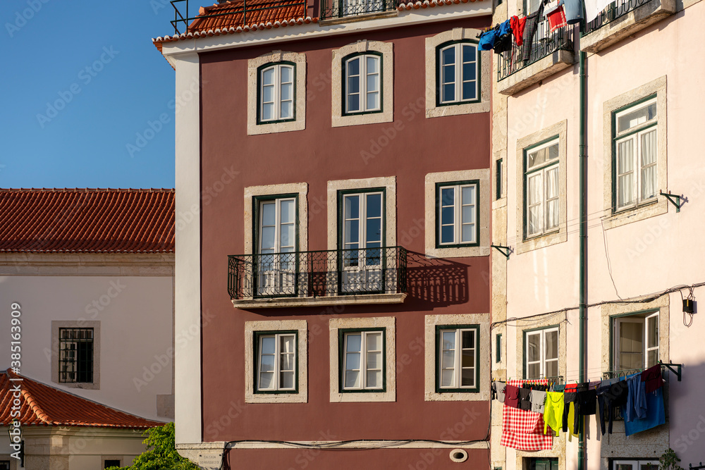 Lisbon facade Lisbon facade