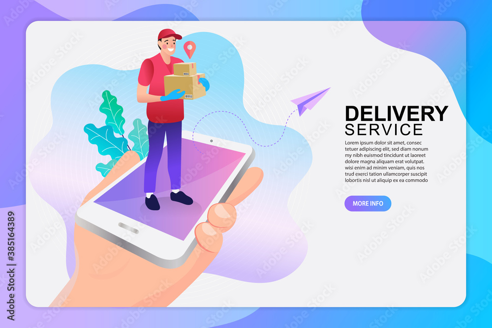 person with tablet pc, delivery man Concept. person with tablet pc, delivery man Concept.