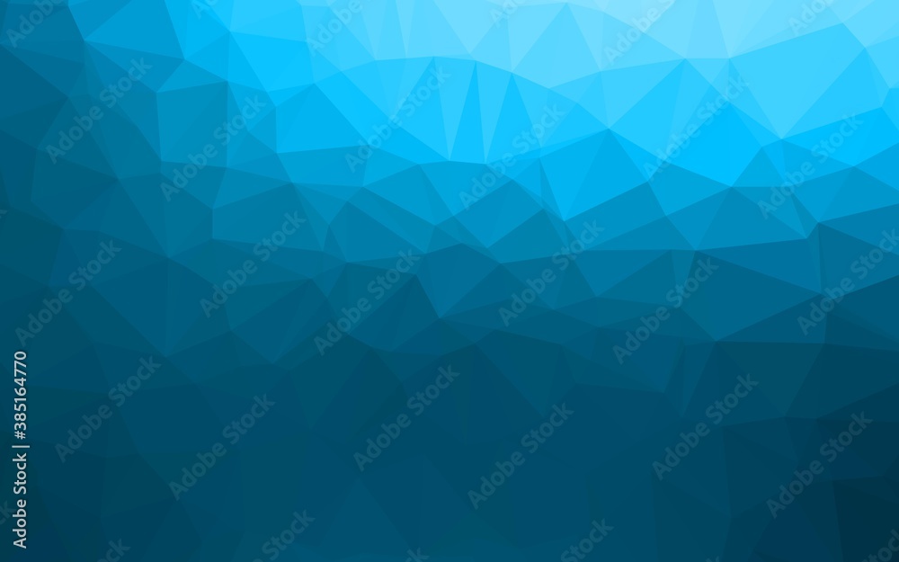 Light BLUE vector polygonal pattern. Light BLUE vector polygonal pattern.