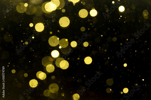 Fantasy Abstract blur bokeh of lights colorful sparkle