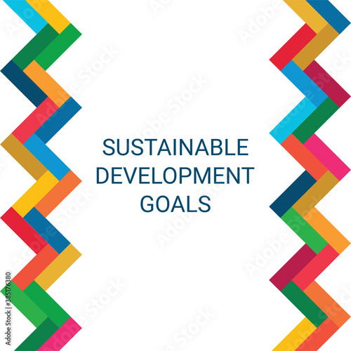 Sustainable Development Goals. Illustration EPS