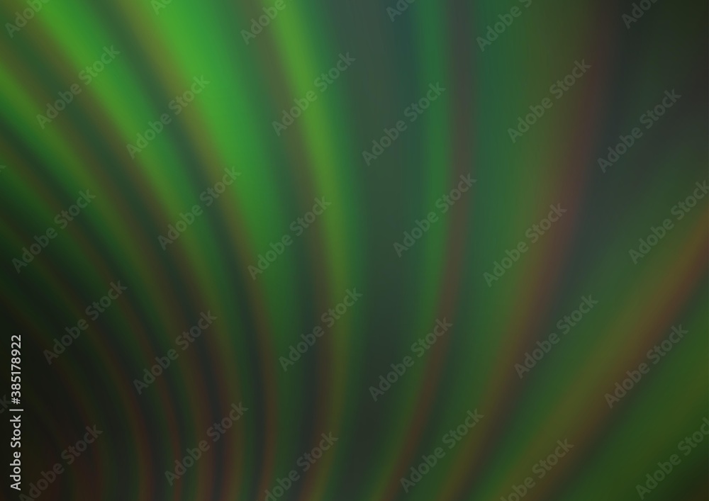 Light Green vector blurred shine abstract pattern. Light Green vector blurred shine abstract pattern.