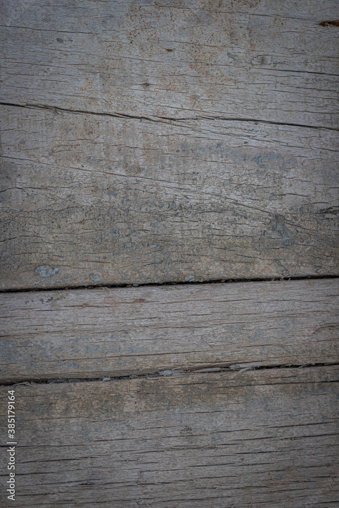 Old wood pattern with cracks and nails Old wood pattern with cracks and nails