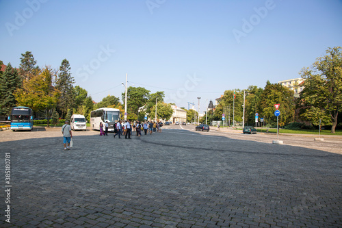 Oborishte Street in the central part of Sofia © i_valentin
