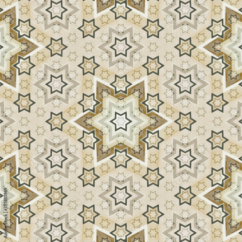 Background image of geometric pattern with self-similarity