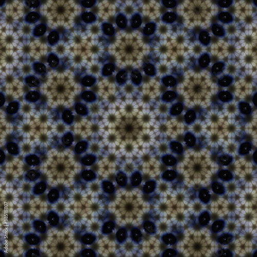 Background image of geometric pattern with self-similarity