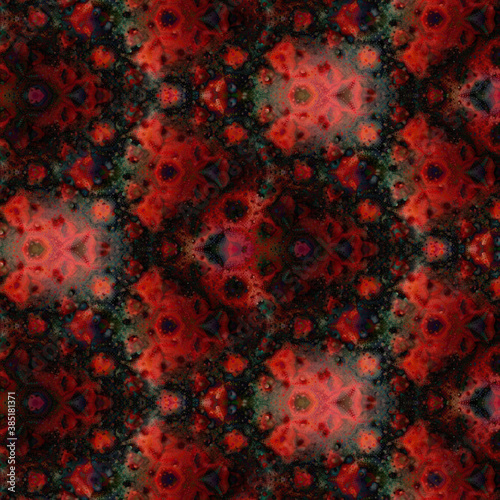 Background image of geometric pattern with self-similarity