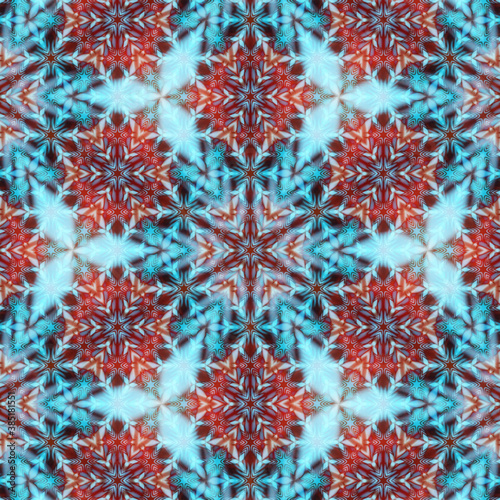 Background image of geometric pattern with self-similarity