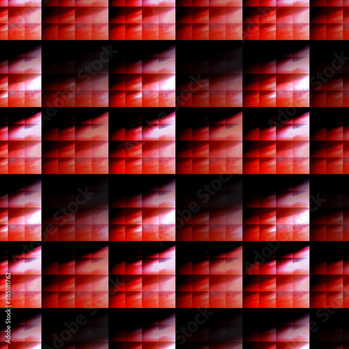 Background image of geometric pattern with self-similarity
