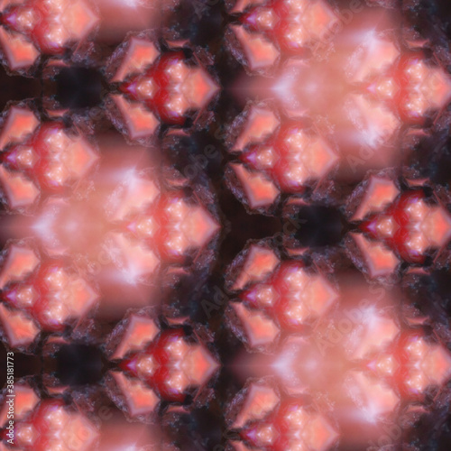 Background image of geometric pattern with self-similarity