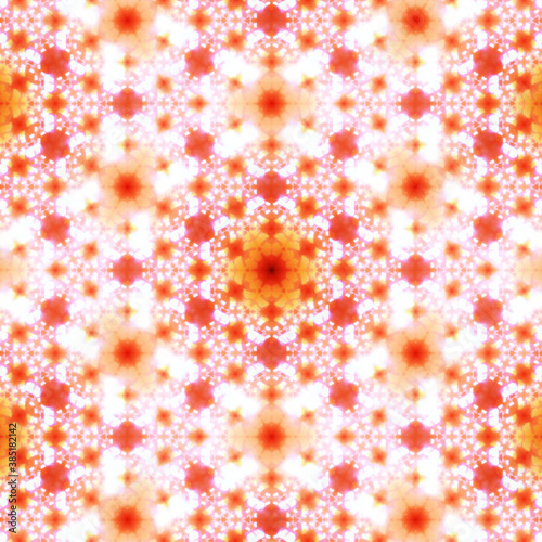 Background image of geometric pattern with self-similarity