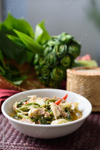 Northern Thai food (Kaeng Khae), local and cultural food that is unique of Thailand 