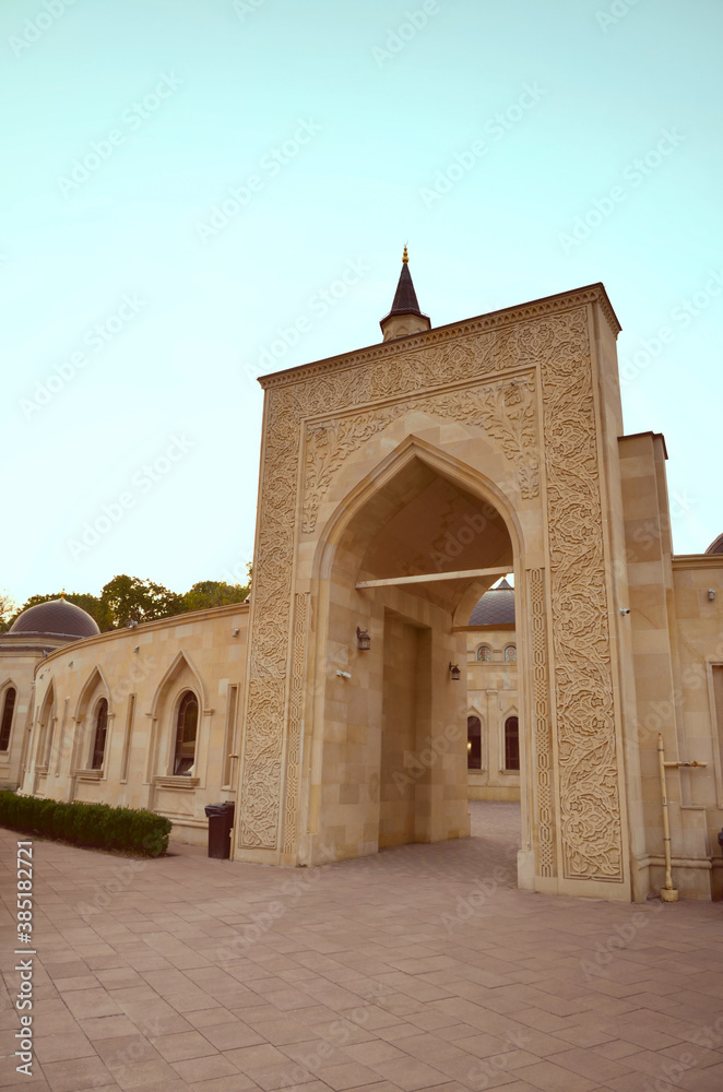 The Ar-Rahma Mosque or Mercy Mosque in Kyiv, Ukraine. The clerical centre of Ukraine’s Muslims. 